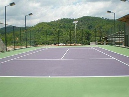 铜仁市巫山峡景区网球场-运动地胶
