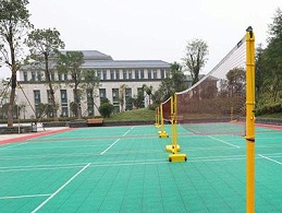 北京市顺义区帝之家别墅网球场-运动地板