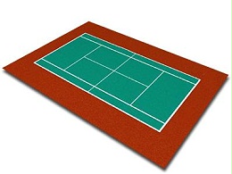 丙烯酸网球场地板
