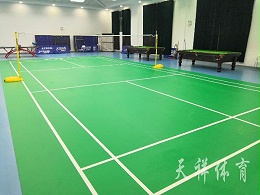 昌平区七天网球馆俱乐部运动地板施工